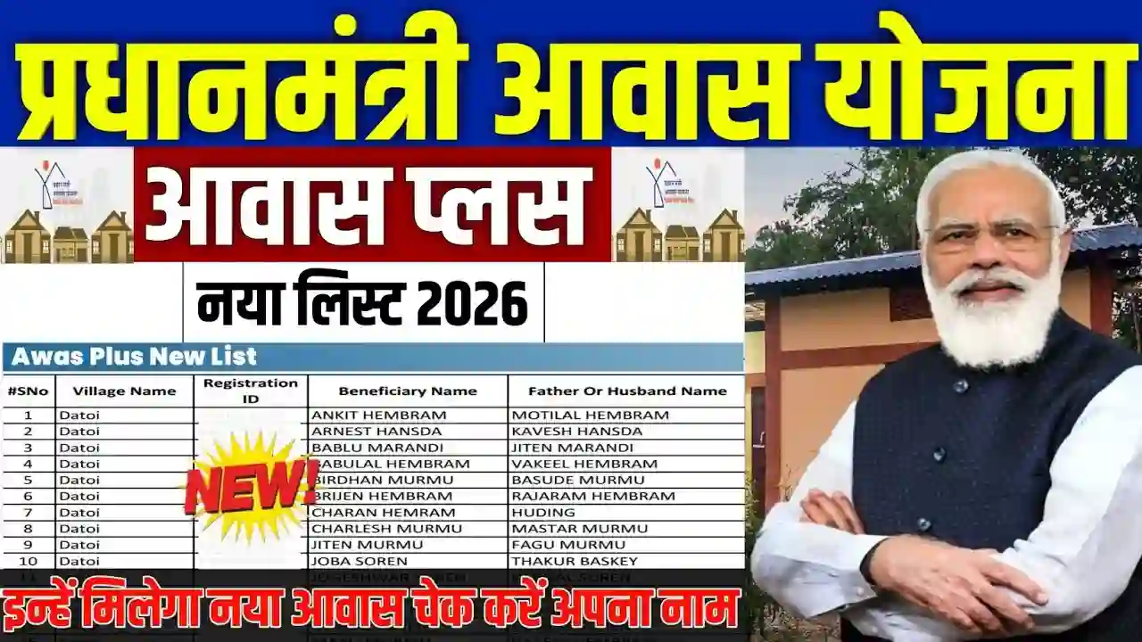 प्रधानमंत्री आवास योजना ग्रामीण: 'आवास प्लस 2026'